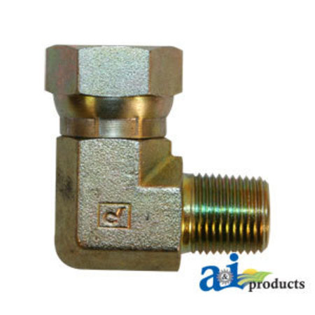 A & I Products 90� Female NPT Swivel X Male NPT Adapter 3.75" x4" x2" A-43B21